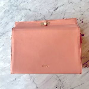 Inka Coral Lunchbox Handbag